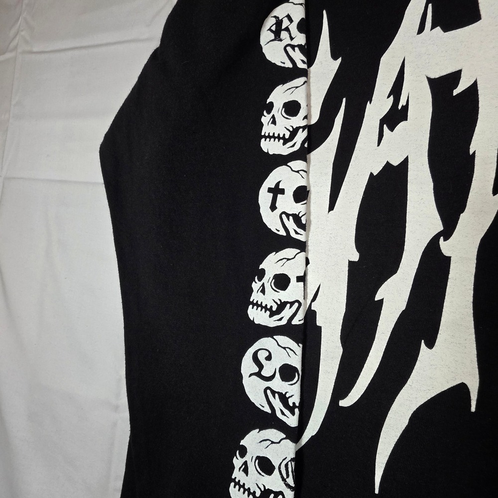Elevation Worship Rattle Open The Grave Black Long Sleeve Graphic T-Shirt Mens M - Picture 9 of 9